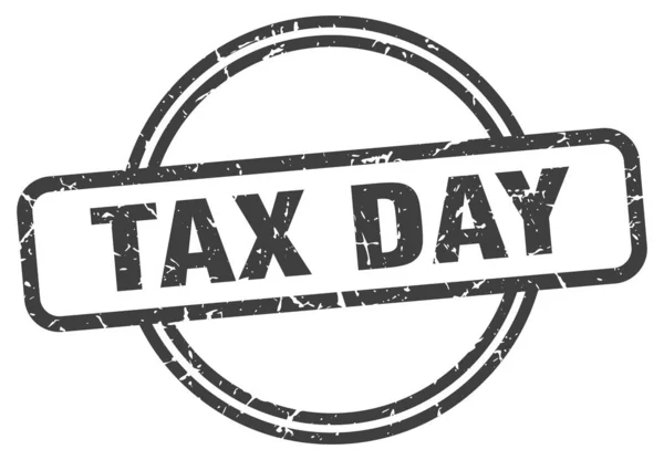 Journée de l'impôt — Image vectorielle