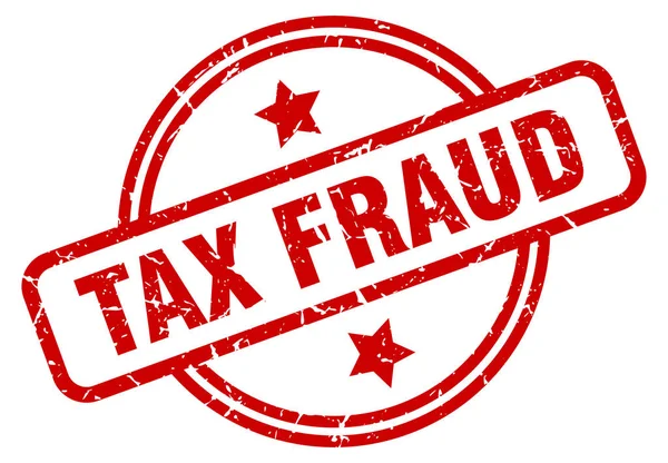 Tax fraud — Stock Vector