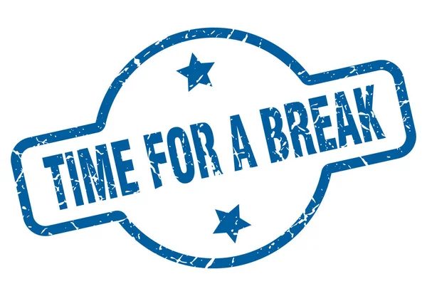 Time for a break — Stock Vector