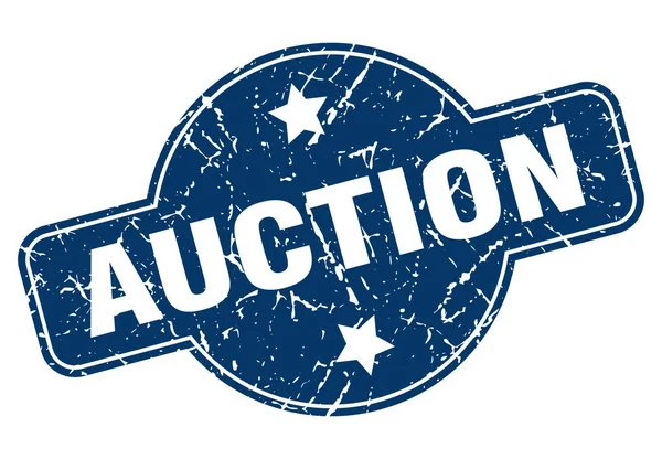 Auktion tecken — Stock vektor