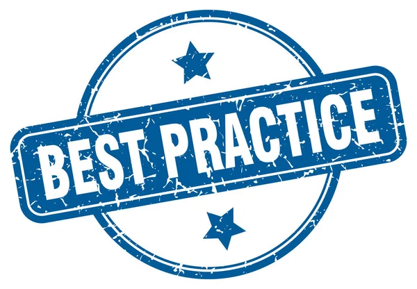 Best practice — Stock Vector