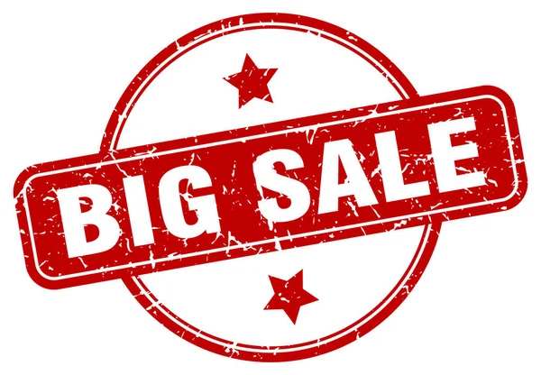 Big sale sign — Stock Vector