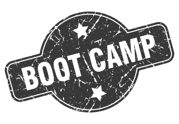 Boot camp — Stock Vector