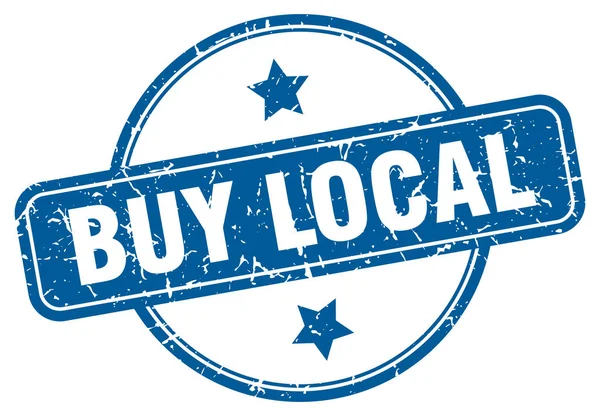 Buy local — Stock Vector