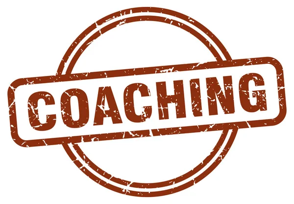 Stempel coachingu — Wektor stockowy