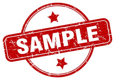 sample sign clipart