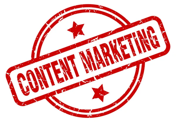 Content marketing — Stock vektor