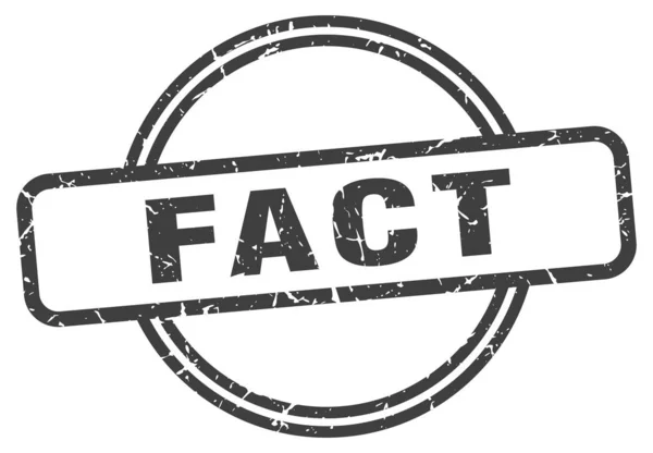 Fact — Stock Vector