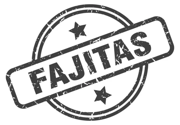 Sello de Fajitas — Archivo Imágenes Vectoriales