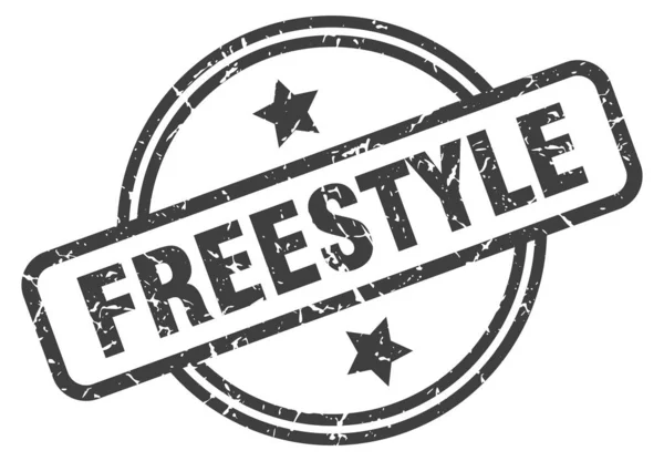Timbre freestyle — Image vectorielle