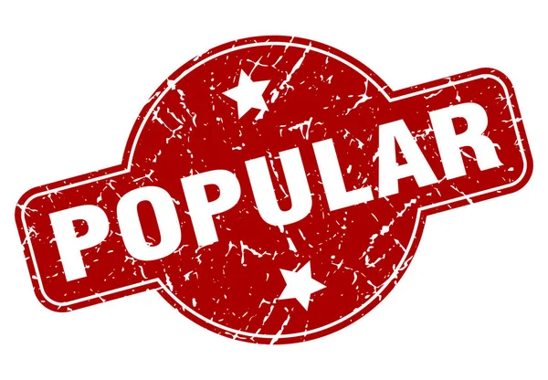 Popular — Stock Vector