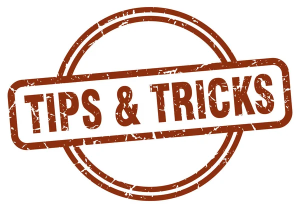 Tips & trucs stempel — Stockvector