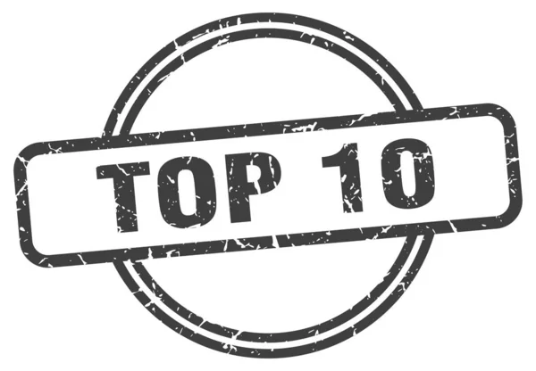 Top 10 — Image vectorielle