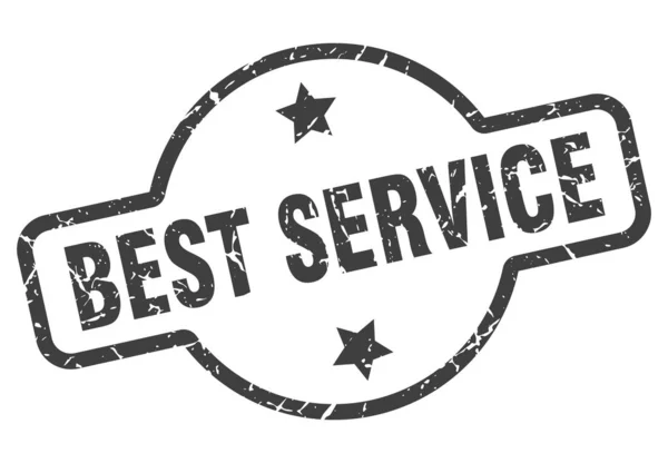 Best service sign — Stock Vector