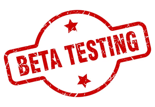 Carimbo de teste Beta — Vetor de Stock