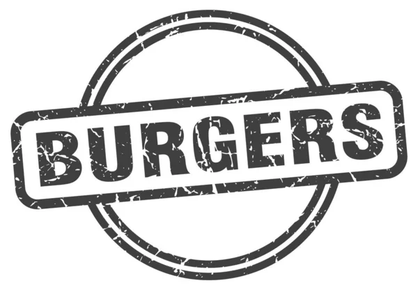 Burgers — Stock Vector
