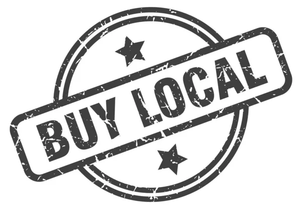 Comprar sello local — Vector de stock