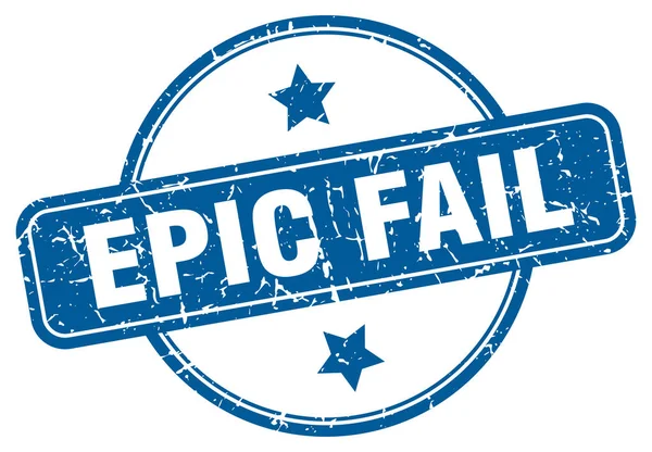 Epic fail — Stock Vector