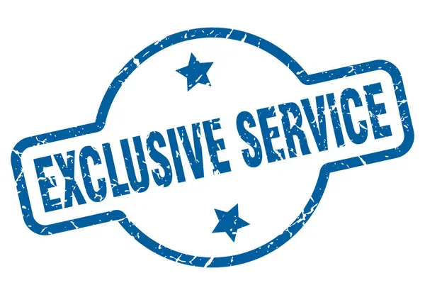 Exclusieve service — Stockvector