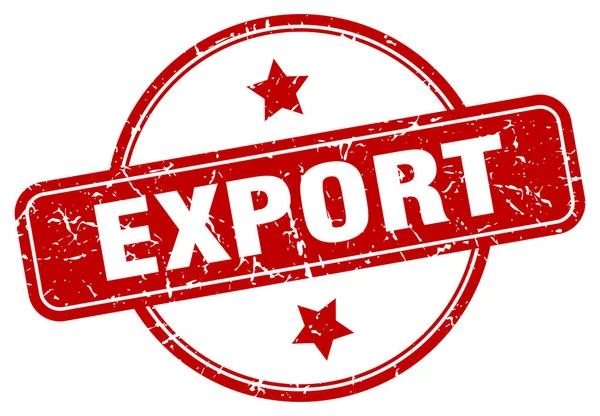 Exporteren van teken — Stockvector