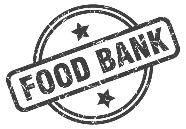 Food bank stämpel — Stock vektor
