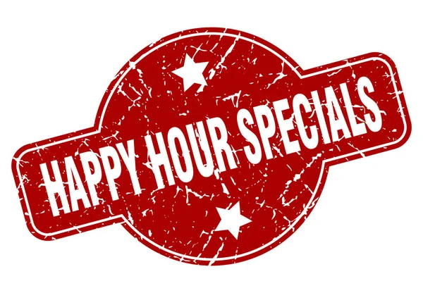 Happy Hour Specials — Stockvektor