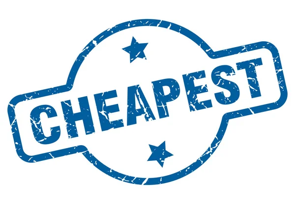 Cheapest — Stock Vector