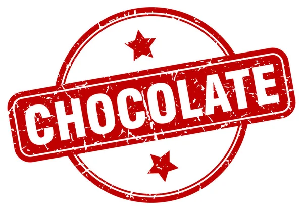Sinal de chocolate — Vetor de Stock