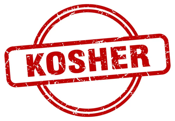 Kosher grunge stämpel — Stock vektor