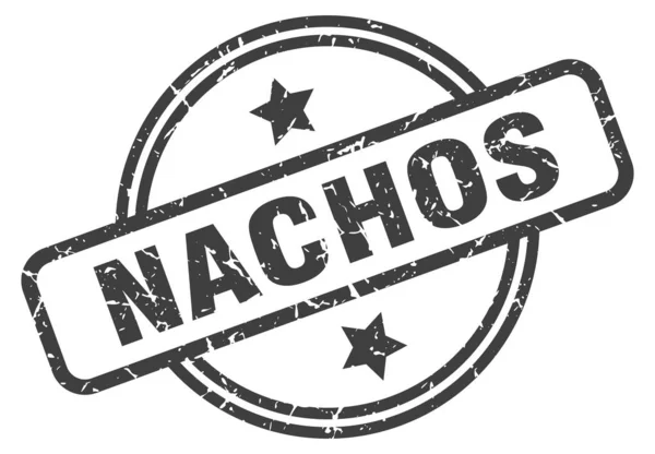 Nachos stamp — Stock Vector