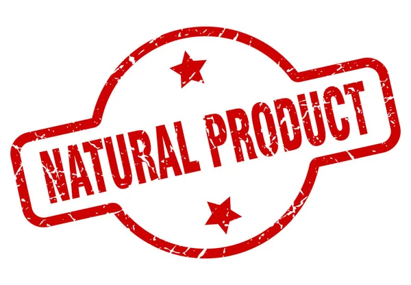 Timbre produit naturel — Image vectorielle