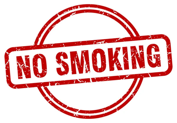 No smoking grunge stamp — Stock Vector