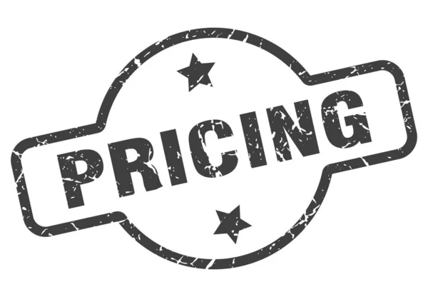 Pricing sign — Stock Vector