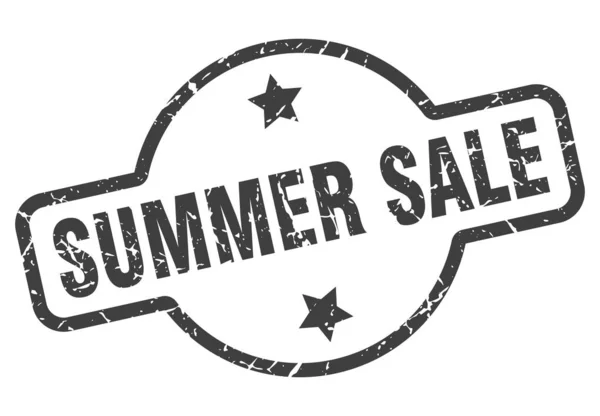 夏の販売サイン — ストックベクタ