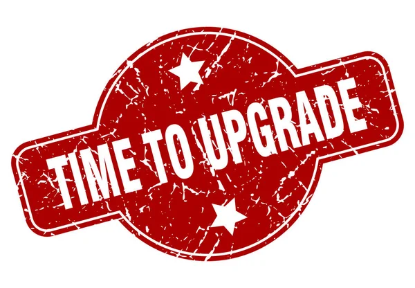 Zeit für ein Upgrade — Stockvektor