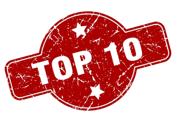 Top 10 — Vettoriale Stock