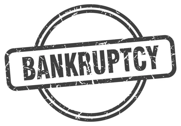 Bankruptcy — Stock Vector