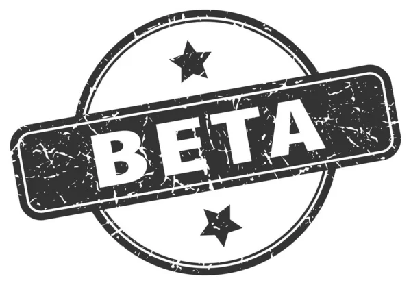 Beta grunge stempel — Stockvector