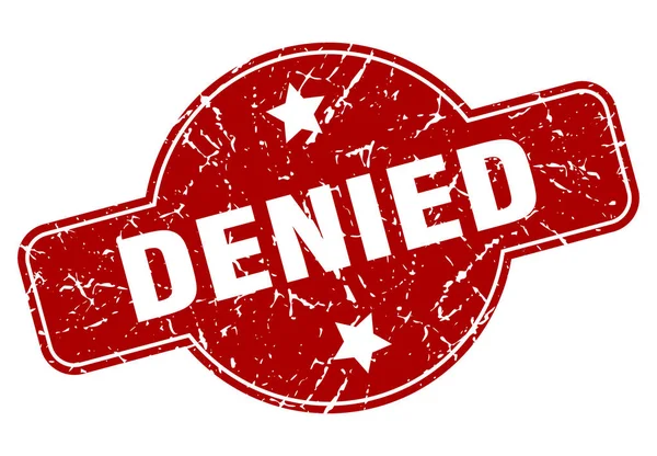 Denied — Stock Vector