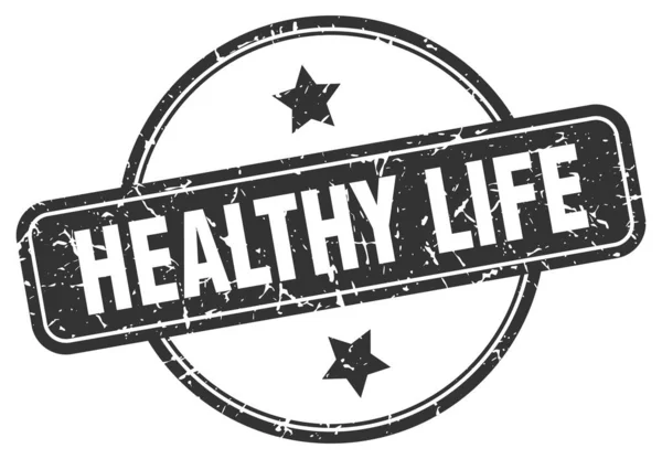 Марка здорового образа жизни — стоковый вектор