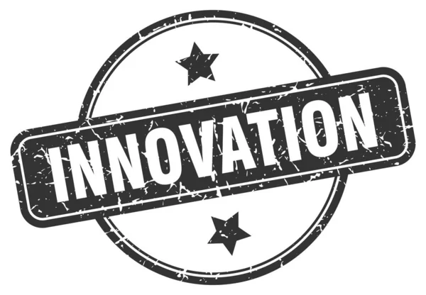 Innovation grunge stamp — Stock Vector