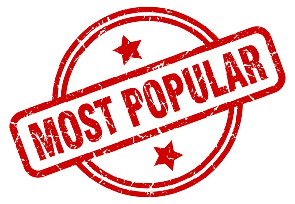 Most popular — Stock Vector