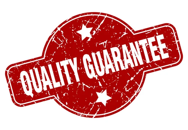 Quality guarantee — Stock Vector