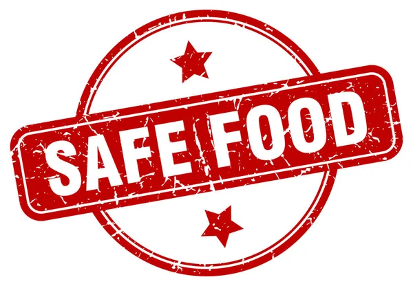 Señal de comida segura — Archivo Imágenes Vectoriales