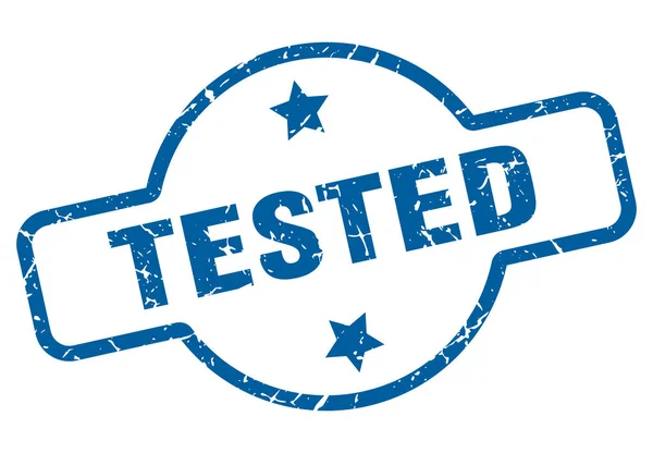 Tested — Stock Vector