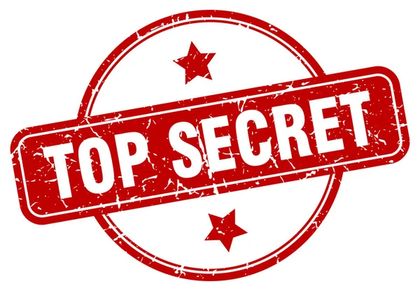 Signe top secret — Image vectorielle