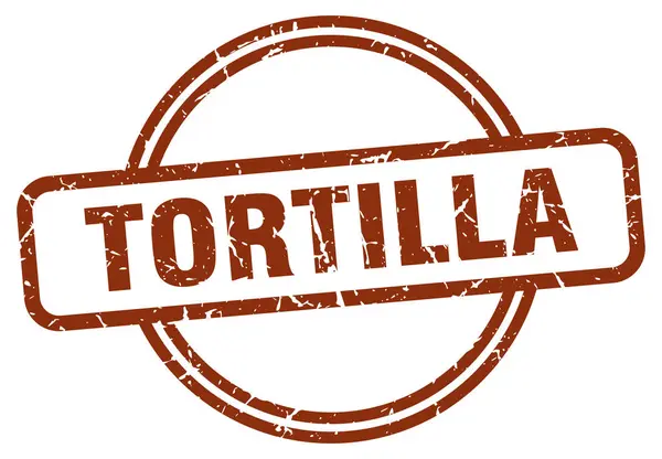 Tortilla-Marke — Stockvektor