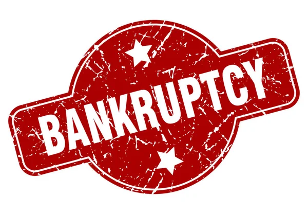 Bankruptcy — Stock Vector