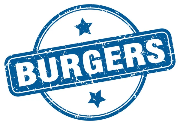 Burgery — Stockový vektor