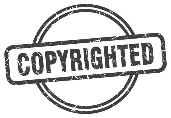 Derechos de autor — Vector de stock